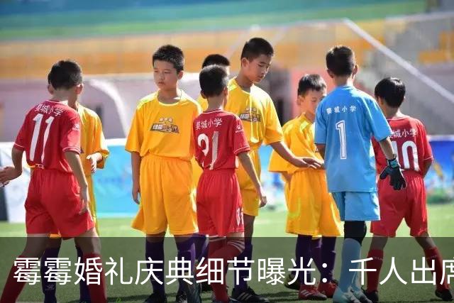 霉霉婚礼庆典细节曝光：千人出席，全部禁用手机，派对将开至凌晨
